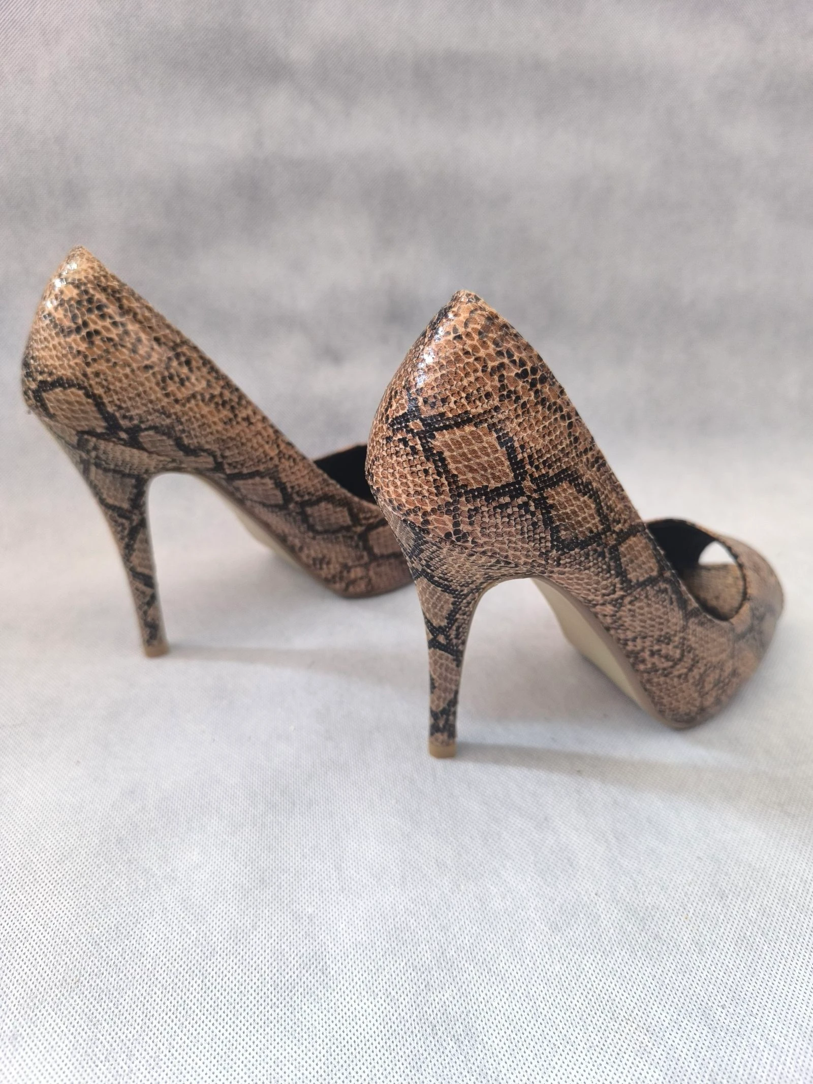 Chaussures à talon avec imprimé animal taille 39 – photo 2